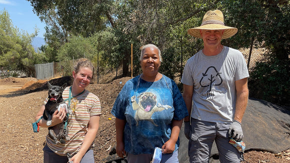 We're helping 'Build UP' @LA Compost!