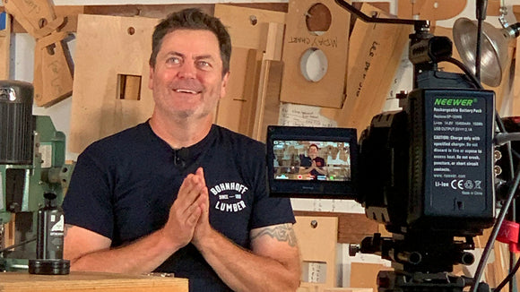 Sawdust + Stout Fundraiser with Nick Offerman!