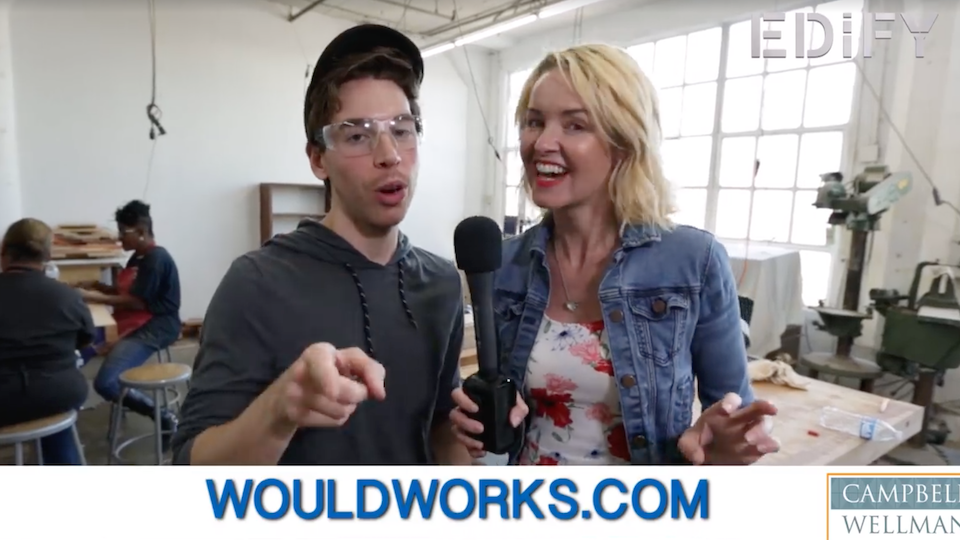 Edify TV and The Santa Monica Mirror feature Would Works