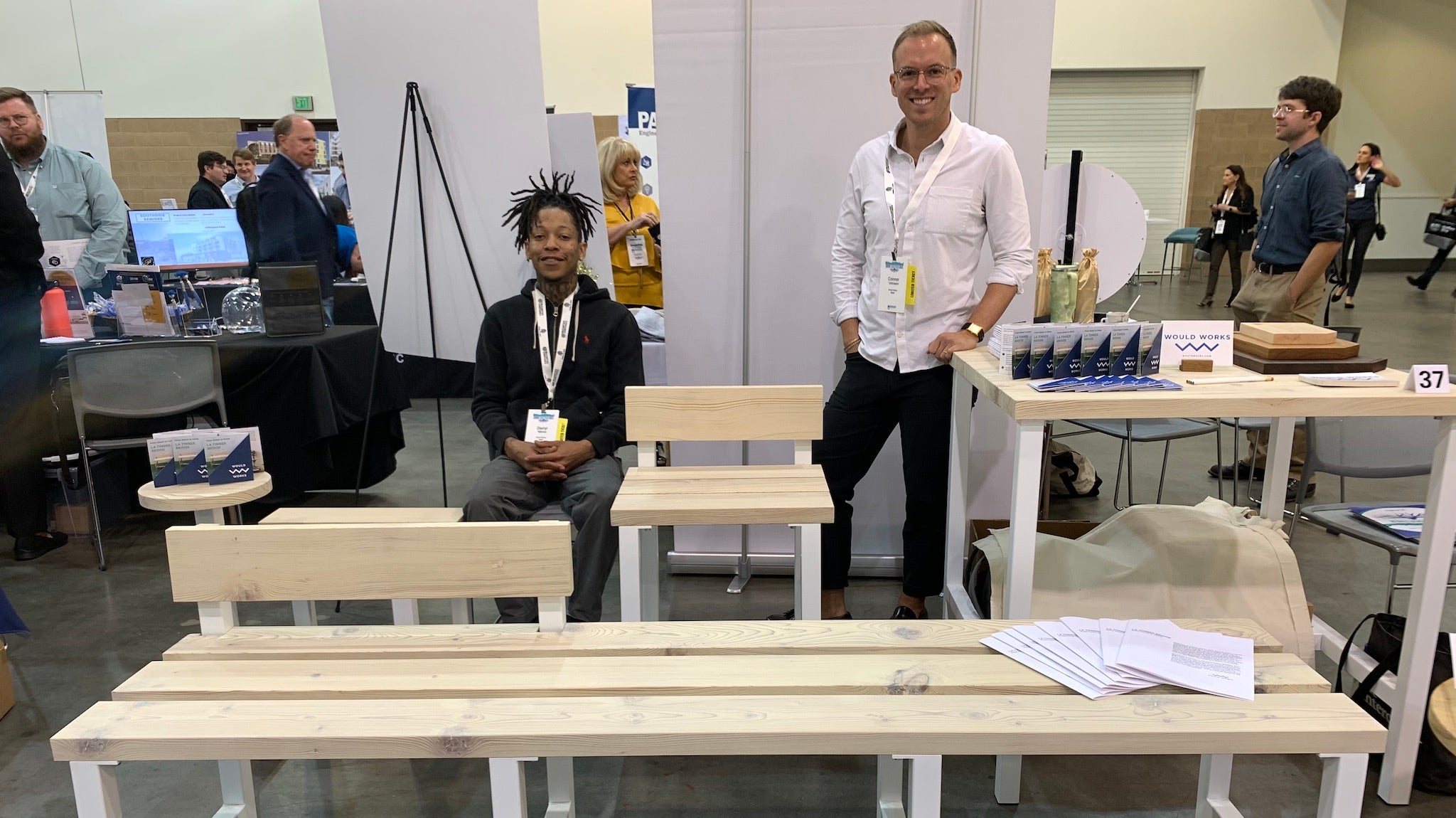 At SCANPH, Would Works Debuts Furniture Collection - LA Timber Bridge