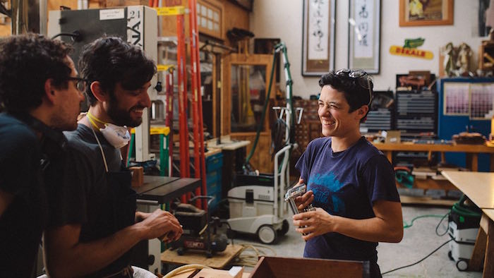 We’ve partnered up with Nick Offerman’s woodshop