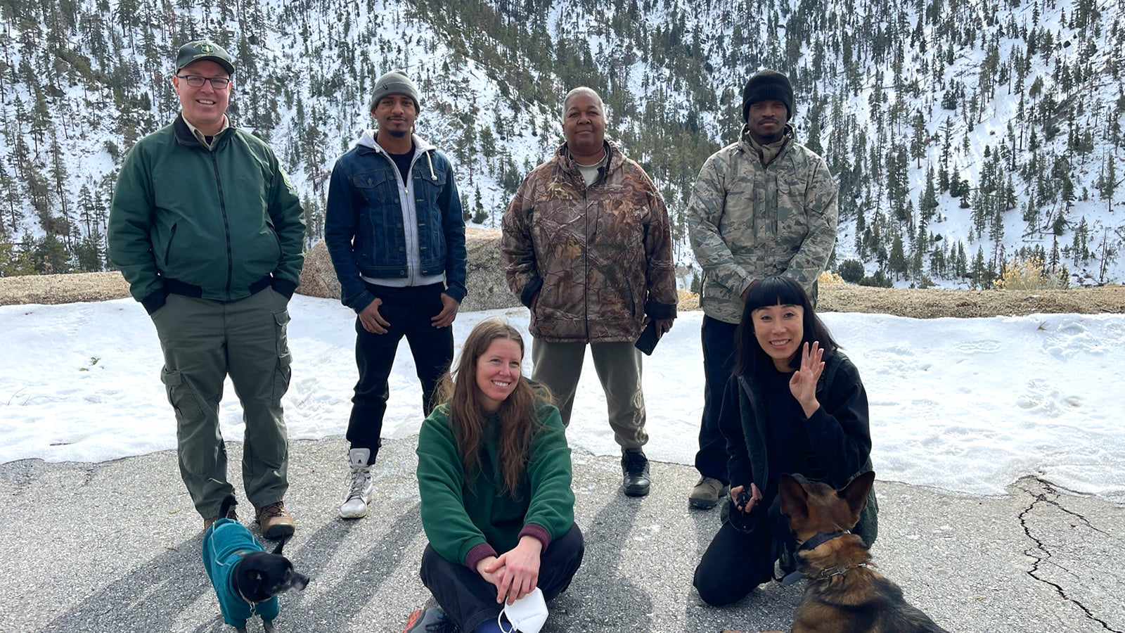 A Trip to the Snowy Angeles Forest