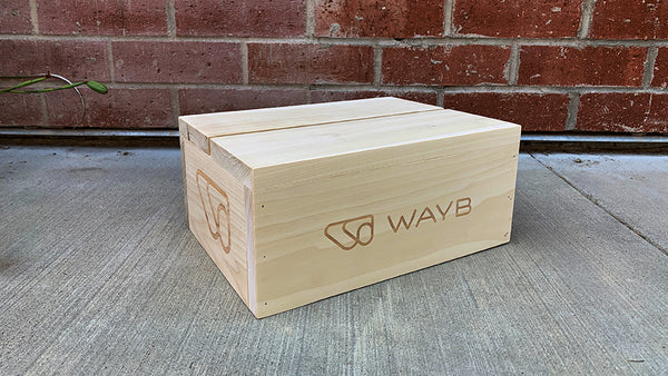 Custom Branded Trade Show Risers for WayB Carseats - Would Works