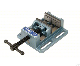 Wilton / Unbranded — Cast Iron Drill Press / Bench Vise (approx. 4" Jaws)