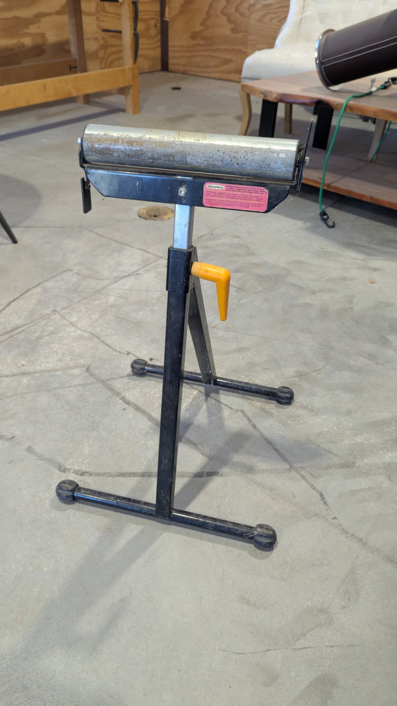 Adjustable Workshop Roller Support Stand