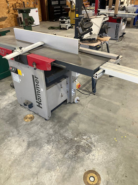Hammer A3-41 jointer planer in donor woodshop
